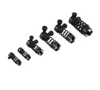 Besshepplo M6 Filettatura Maschiatura Smusso Strumento Tapping Smussatura Macchina utensile Vite Maschio Smussatura Macchina per operazioni di maschiatura Tornio Flauto dritto in metallo (6 pezzi)