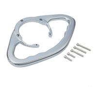 Besshepplo Maniglia per serbatoio carburante CFMOTO per moto, in lega di alluminio CNC, compatibile con 700 250SR 300SR 450SR 800NK 650MT 650GT 1250TR 300SS 450SS nero (grigio)