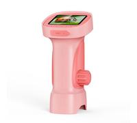 Besshepplo Microscopio digitale portatile 4K, ingrandimento 1000x, con 8 luci LED, schermo IPS da 6,1 cm, miniscopio USB portatile, per esplorazione all'aperto, istruzione e lavoro sul campo, blu (395