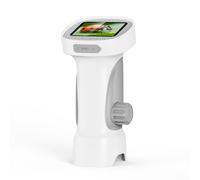 Besshepplo Microscopio digitale portatile 4K, ingrandimento 1000x, con 8 luci LED, schermo IPS da 6,1 cm, miniscopio USB portatile, per esplorazione all'aperto, istruzione e lavoro sul campo, blu (395