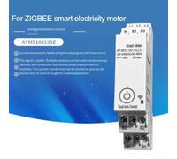 Besshepplo Misuratore di energia astuto trifase per Zigbee con trasformatore di corrente per Zigbee Power Monitor 3P4W Circuito in tempo reale dati di elettricità che seguono valutazione 100A