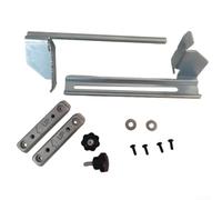 Besshepplo Mitra Saw Crown Stops per DW7084 per DW703 DW706 DW708 DW712 DW715 DW716 DW717 DW718 Tappo deflettore in acciaio inox Posizionamento accurato Facile regolazione Strumento di taglio Acc