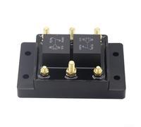 Besshepplo Modulo relè resistente 12 V 80A intermittente 50A continuo IP67 impermeabile borchie in ottone per controllo inversione motore argano paranco compatibile con CH24452 K10746M ATP011