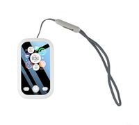 Besshepplo Monitoraggio della qualità dell'aria Sensore di umidità della temperatura interna PM2.5 PM10 PM1.0 Display LCD Tipo-C Ricarica per Home Office Uso interno (bianco)