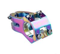 Besshepplo Per Shikra Manubrio Della Bicicletta Manubrio 31,8 mm Morsetto 28,6 mm Sterzo 45mm Lunghezza Ultraleggero Hollow Lega di Alluminio MTB Power Stem Finitura Anodizzato per Ciclismo Upgrade
