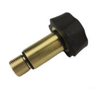 Besshepplo Pompa idropulitrice in ottone per modelli di pulizia 510020 520004 520006 con connettore maschio 38 e femmina 34 sostituisce la parte 7110166 7112362 Casting robusto per (7110166)