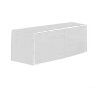 Besshepplo Rete da giardino in poliestere bianco, confezione da 2, 1,2 x 0,6 x 0,3 m, protezione a rete contro uccelli, insetti, scoiattoli e conigli, materiale traspirante consente la luce solare A