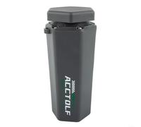 Besshepplo Rondella portatile per palline da golf con panno per la pulizia per sacche da golf e carrelli, per migliorare i punteggi, non è necessario leccare il pollice, facile da applicare per il