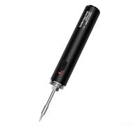 Besshepplo Saldatore USB Cordless 5V Temperatura Regolabile Portatile Ricaricabile 2000mAh Batteria per Elettronica FAI DA TE e Saldatura Radio Nero