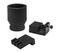 Besshepplo Set di 3 attrezzi per la tenuta del volano da 36 mm, kit per motore compatibile con bullone da 34 pollici, robusta struttura in acciaio per una manutenzione ad alta coppia e