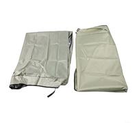 Besshepplo Set di copertura superiore per sedia da giardino e da esterno, in tessuto Oxford 210D, impermeabile, antipolvere, resistente ai raggi UV, cuscini protettivi per top 142 x 120 x 18 cm