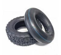 Besshepplo Set di pneumatici e camere d'aria da 13 x 5,00-6 con valvola diritta o curva per carriola in gomma da 13 pollici, colore nero (pneumatico + camera d'aria (valvola dritta)