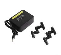 Besshepplo Smart Reptile Terrario Umidificatore Elettronico Timer Kit di Controllo Irrigatore con 2 Ugelli per Habitat Foresta pluviale Anfibi 5V ≤5W Ciclo Timing