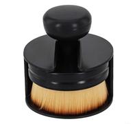 Besshepplo Spazzola applicatore lucidante per pneumatici auto, con supporto, manico ergonomico in ABS, setole in morbida microfibra per dettagli auto e pulizia cerchioni, nero, rosso, giallo (giallo)