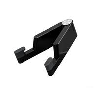 Besshepplo Supporto per telefono portatile regolabile, design in alluminio per tutti i dispositivi mobili, ideale per guardare video e chat video (nero)