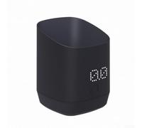 Besshepplo Tazza dosatrice portatile per caffè e bilancia da 500 g, precisione 0,1 g, bilancia ricaricabile con display a LED per caffè espresso versato sulla birra, nero