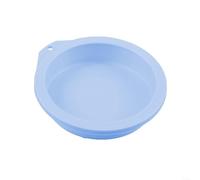 Besshepplo Teglia per torte in silicone, uno strumento indispensabile per qualsiasi aspirante panettiere o chef (10,2 cm, blu)
