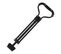 Besstupp Maniglia scorrevole per carriola pieghevole, ad alta resistenza, regolabile in altezza e angolo, adatta per campeggio, shopping e spiaggia (56 x 25 x 5 cm, 600 G)