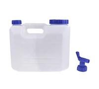 BESSTUUP Contenitore Acqua 15L con Rubinetto da Campeggio | rubinetto a controllo flusso, tappo ermetico, materiale alimentare
