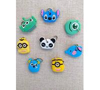 Bessy shop 8PCS Key Head,Cartoon Niedliche Tiere Schlüsselanhänger Schlüsselabdeckung Kappe