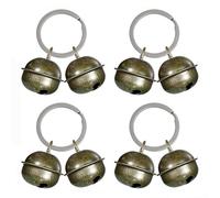 Bessy shop Campanelli per collari per cani,4 Campanelli Extra Rumorosi per Collare Cane/Gatto - Set Clocche Sonore Decorazione e Addestramento Animali Domestici per Accessori