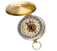 Bessy shop Compass,Bussola Portatile,Bussola Impermeabile in Ottone Bussola Fluorescente Bussola Portatile retrò per Campeggio di Sopravvivenza Escursioni all'aperto