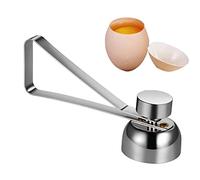 Bessy shop Taglia Guscio,Egg Cutter Egg Topper Acciaio Inossidabile Taglierina Kitchen Rompi Guscio Uova Egg Cutter Guscio d' Uovo, Uovo Cracker per Uova Sode o alla Coque