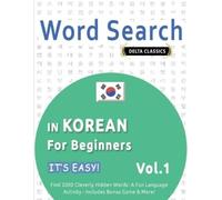 Best Activity B Word Search in Korean for Beginners - It's Easy Vol (Tascabile)