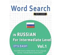 Best Activity B Word Search in Russian for Intermediate Level - It's (Tascabile)