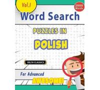 Best Activity B Word Search Puzzles in Polish for Advanced - Awesome (Tascabile)
