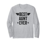 Best Aunt Ever Maglia a Manica