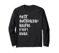 Best Australian Kelpie Mom Ever Maglia a Manica