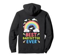 Best Babysitter Ever Au-Pair Badante Tata Babysitter Felpa con Cappuccio