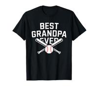 Best Baseball Grandpa Fathers Day Sport Player Grandfather Maglietta