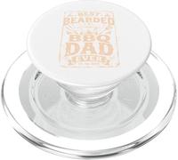 Best Bearded BBQ Dad Ever Carne affumicatura barbecue grigliata PopSockets PopGrip per MagSafe