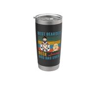 Best Bearded Beer Loving Dog Dad Ever Goldendoodle Bicchiere termico in acciaio inox doppia parete