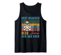 Best Bearded Beer Loving Dog Dad Ever Scottish Terrier Puppy Canotta