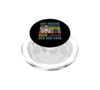 Best Bearded Beer Loving Dog Dad Ever Scottish Terrier Puppy PopSockets PopGrip per MagSafe