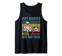 Best Bearded Beer Loving Dog Dad Ever Shetland Sheepdog Canotta