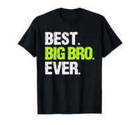 Best Big Bro Ever Cool Funny Maglietta