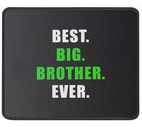 Best Big Brother Ever Funny Tappetino Scrivania Piccolo Mouse Pad Comodo Tappetino per Mouse for Accessori Scrivania Lavoro Computer 25X30Cm