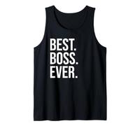 Best Boss Award That Says Best Boss Ever Sign,Funny Boss Men Canotta