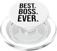 Best Boss Ever Sign that says Boss World's Best Boss Funny PopSockets PopGrip per MagSafe