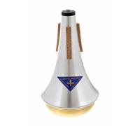Best Brass sordina tromba Straight alluminio fondo ottone