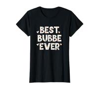Best Bubbe Ever Floral Family Love Hearts Maglietta