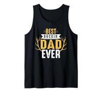 Best Buckin Dad Ever Hunting Hunter Life Adventure Nature Canotta