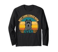 Best Cane Corso Mom Ever | Retrò Italiano Mastino Amante Del Cane Maglia a Manica