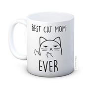 Best Cat Mom Ever - Caffè di ceramica di alta qualità tazza