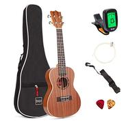 Best Choice Products Kit per ukulele da concerto acustico, 23", ukulele in legno Sapele con borsa da concerto, cinghia, sintonizzatore, corde e plettri