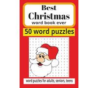 Best Christmas ever word search puzzle book: Word searches with easy to read print about Best Christmas ever and more/6x9 inches, 110 pages/50+ puzzles, great for holiday gift, nice stocking stuffer